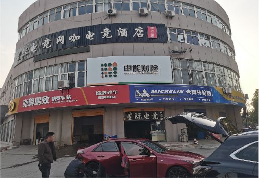 上高铝塑板门头